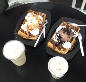 Best coffee and waffles ever!