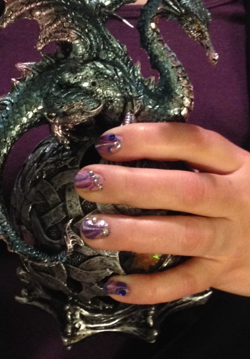 mothersdaymarblenails